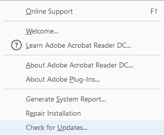 Adobe Acrobat Reader Has Stopped Working